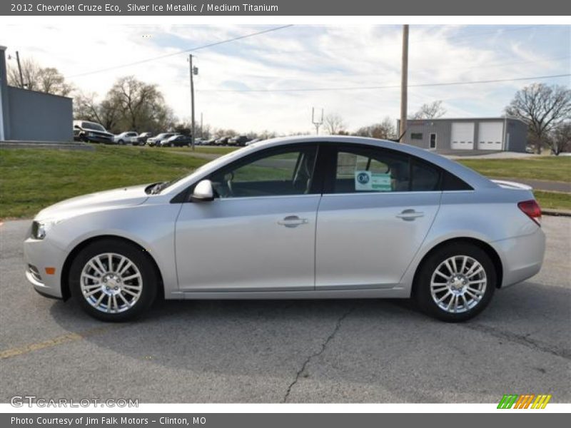 Silver Ice Metallic / Medium Titanium 2012 Chevrolet Cruze Eco