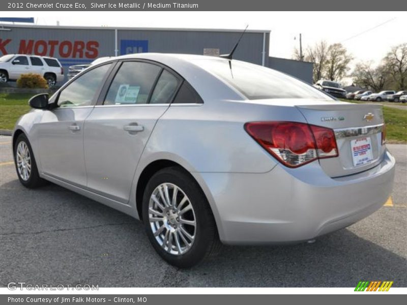 Silver Ice Metallic / Medium Titanium 2012 Chevrolet Cruze Eco