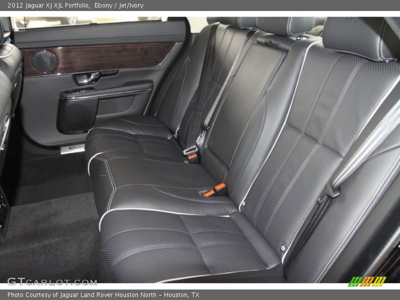 Ebony / Jet/Ivory 2012 Jaguar XJ XJL Portfolio