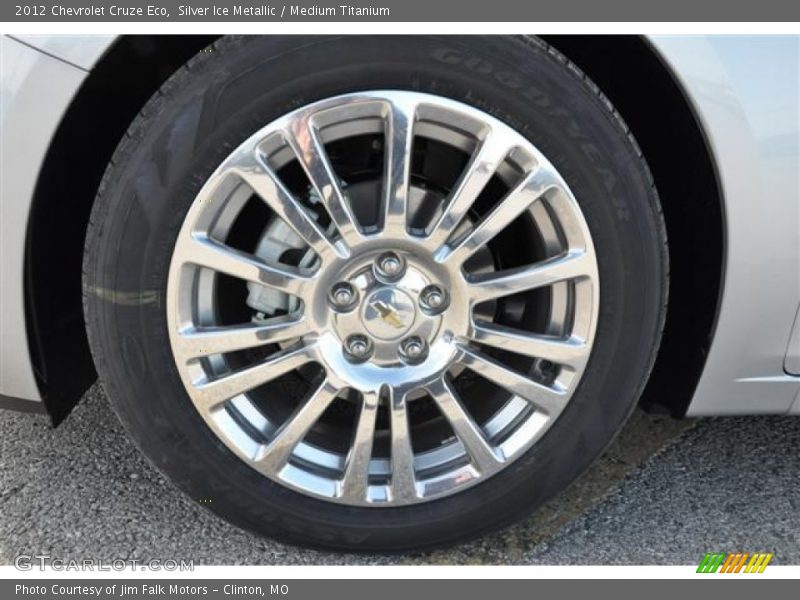 Silver Ice Metallic / Medium Titanium 2012 Chevrolet Cruze Eco