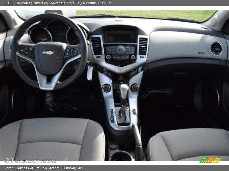 Silver Ice Metallic / Medium Titanium 2012 Chevrolet Cruze Eco