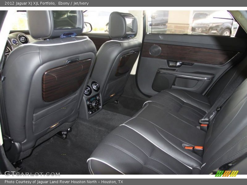 Ebony / Jet/Ivory 2012 Jaguar XJ XJL Portfolio