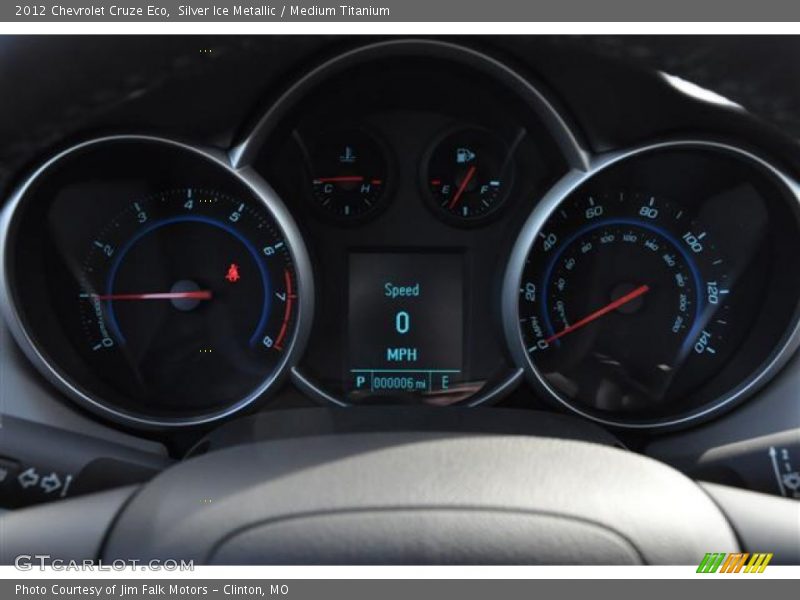Silver Ice Metallic / Medium Titanium 2012 Chevrolet Cruze Eco