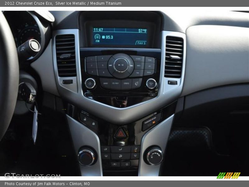 Silver Ice Metallic / Medium Titanium 2012 Chevrolet Cruze Eco