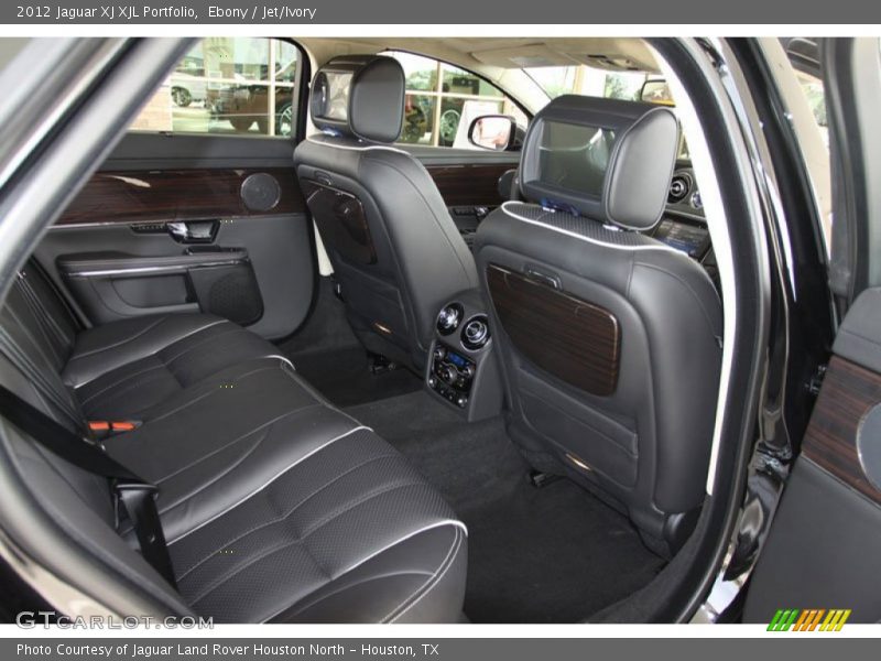 Ebony / Jet/Ivory 2012 Jaguar XJ XJL Portfolio