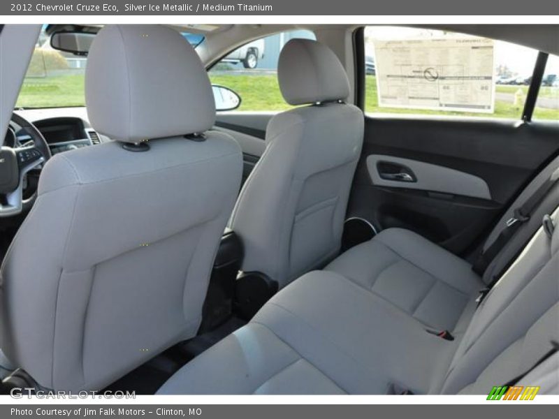 Silver Ice Metallic / Medium Titanium 2012 Chevrolet Cruze Eco