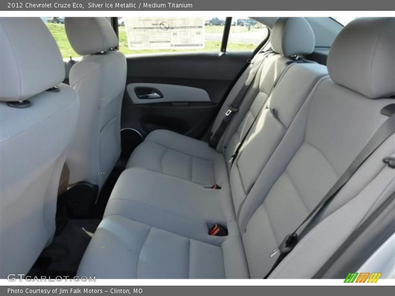 Silver Ice Metallic / Medium Titanium 2012 Chevrolet Cruze Eco