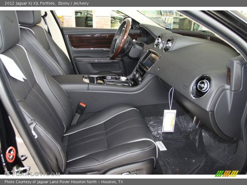  2012 XJ XJL Portfolio Jet/Ivory Interior