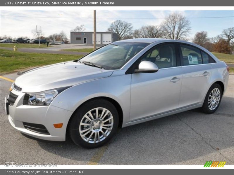 Silver Ice Metallic / Medium Titanium 2012 Chevrolet Cruze Eco