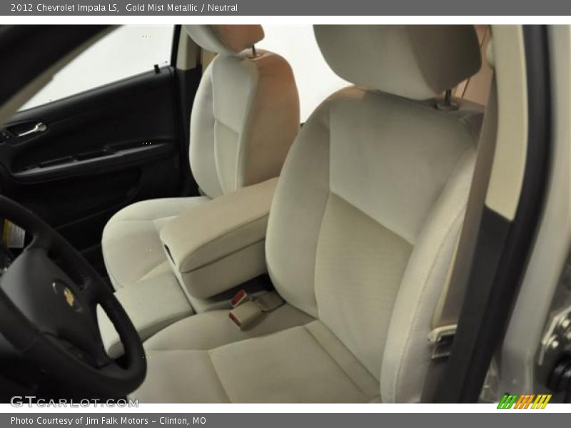 Gold Mist Metallic / Neutral 2012 Chevrolet Impala LS