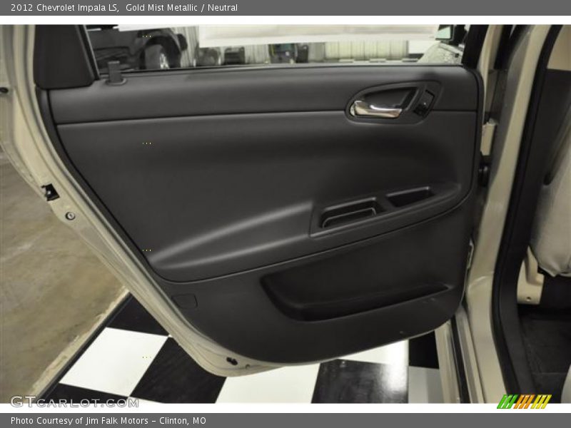 Gold Mist Metallic / Neutral 2012 Chevrolet Impala LS
