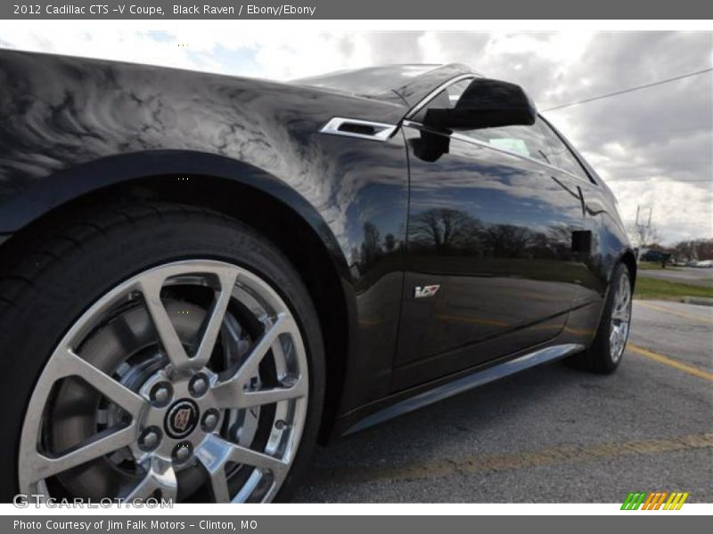 Black Raven / Ebony/Ebony 2012 Cadillac CTS -V Coupe