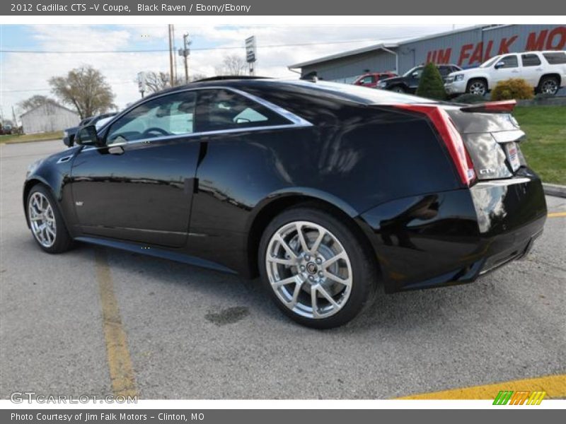 Black Raven / Ebony/Ebony 2012 Cadillac CTS -V Coupe