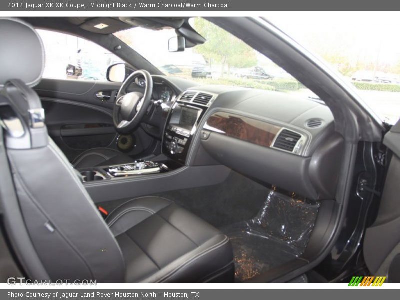 Midnight Black / Warm Charcoal/Warm Charcoal 2012 Jaguar XK XK Coupe