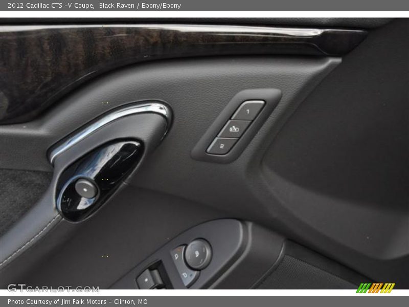 Black Raven / Ebony/Ebony 2012 Cadillac CTS -V Coupe