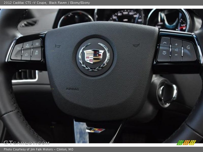 Black Raven / Ebony/Ebony 2012 Cadillac CTS -V Coupe