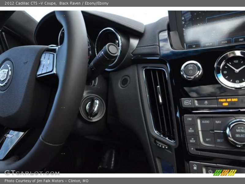 Black Raven / Ebony/Ebony 2012 Cadillac CTS -V Coupe