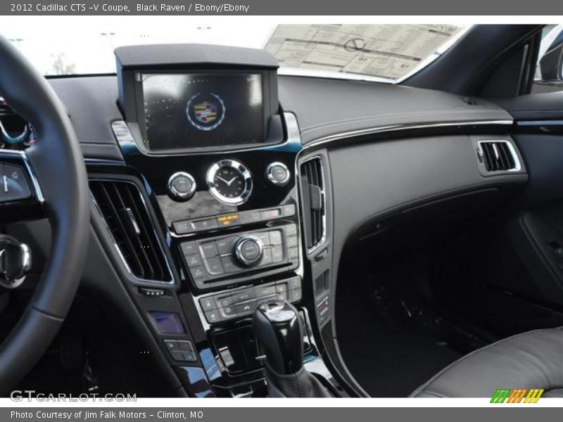 Black Raven / Ebony/Ebony 2012 Cadillac CTS -V Coupe