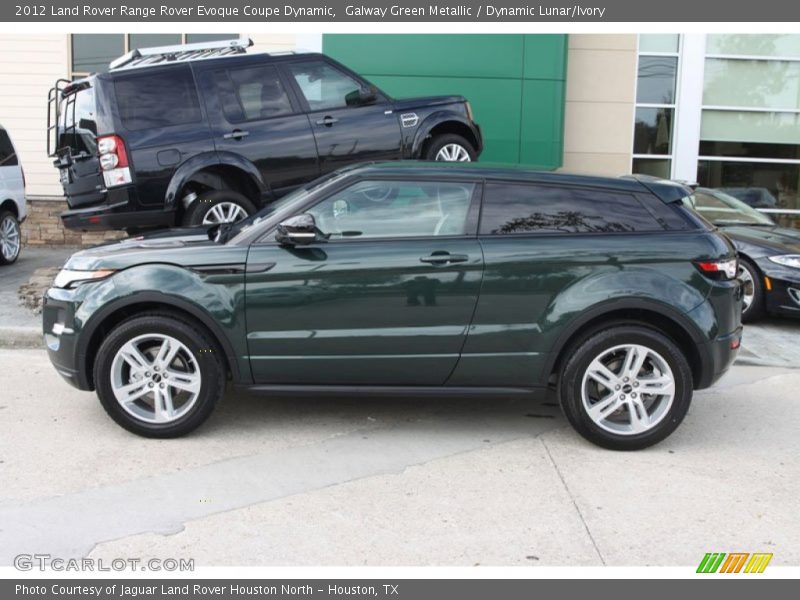  2012 Range Rover Evoque Coupe Dynamic Galway Green Metallic