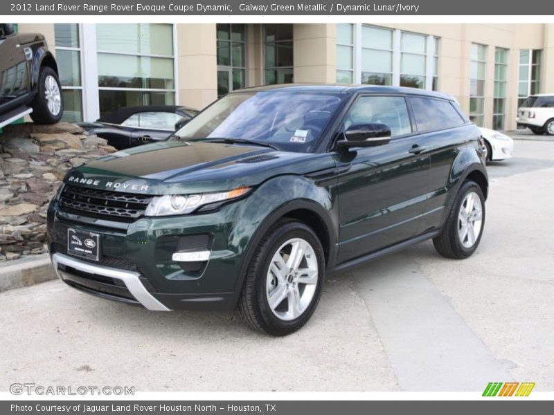 Front 3/4 View of 2012 Range Rover Evoque Coupe Dynamic