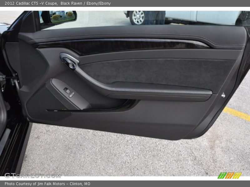 Black Raven / Ebony/Ebony 2012 Cadillac CTS -V Coupe