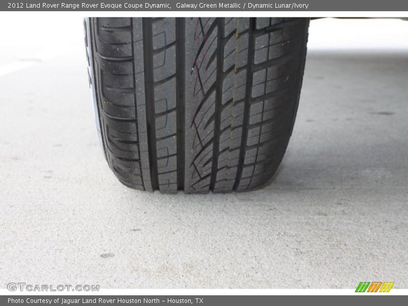 Galway Green Metallic / Dynamic Lunar/Ivory 2012 Land Rover Range Rover Evoque Coupe Dynamic