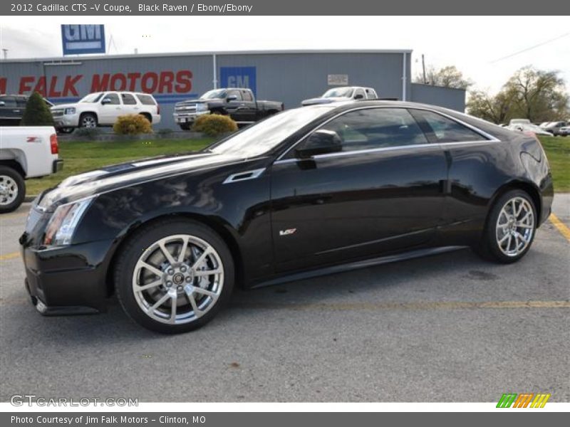 Black Raven / Ebony/Ebony 2012 Cadillac CTS -V Coupe
