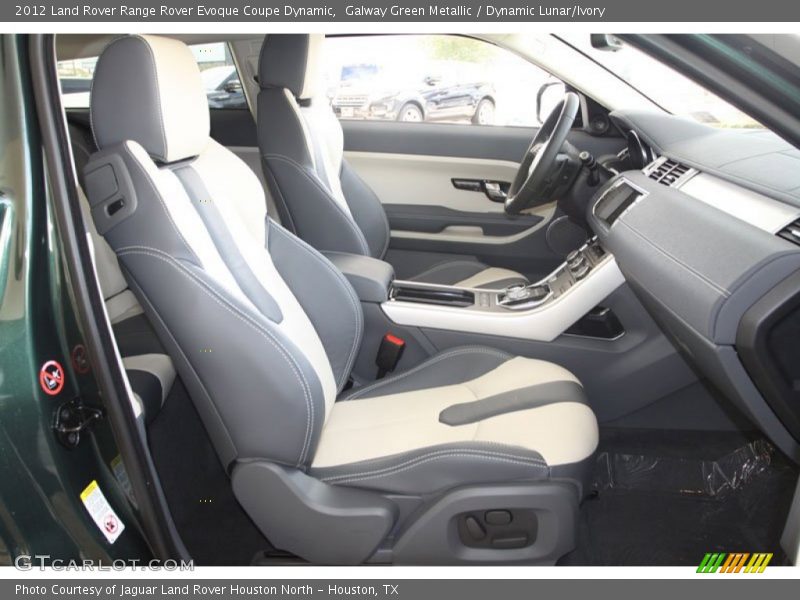  2012 Range Rover Evoque Coupe Dynamic Dynamic Lunar/Ivory Interior