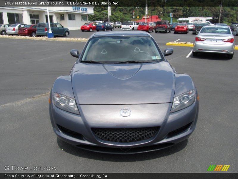 Galaxy Gray Mica / Black/Red 2007 Mazda RX-8 Grand Touring