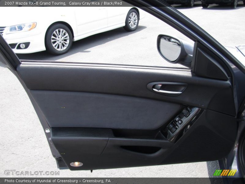 Galaxy Gray Mica / Black/Red 2007 Mazda RX-8 Grand Touring