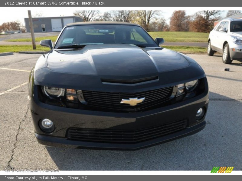 Black / Black 2012 Chevrolet Camaro SS/RS Convertible