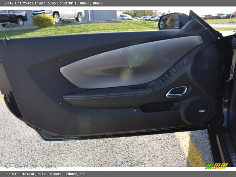 Black / Black 2012 Chevrolet Camaro SS/RS Convertible