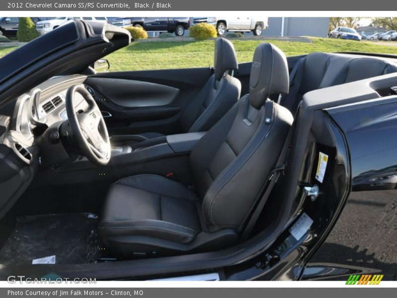 Black / Black 2012 Chevrolet Camaro SS/RS Convertible