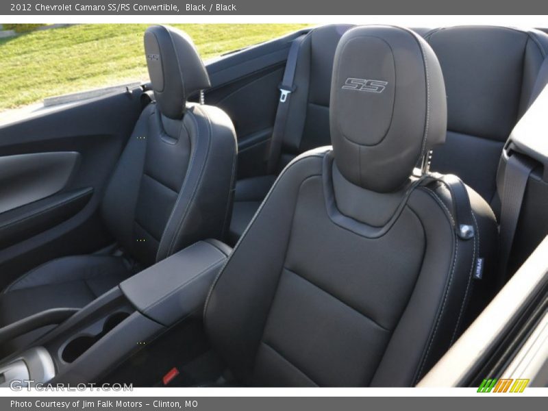 Black / Black 2012 Chevrolet Camaro SS/RS Convertible