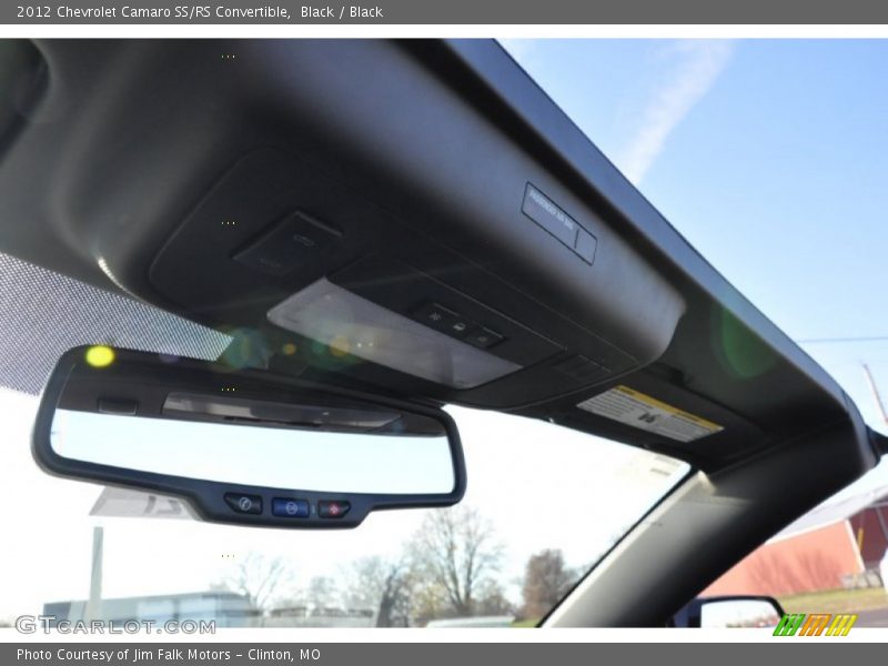 Black / Black 2012 Chevrolet Camaro SS/RS Convertible