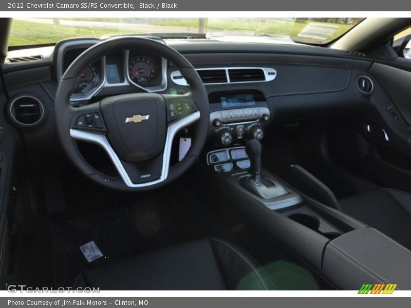 Black / Black 2012 Chevrolet Camaro SS/RS Convertible