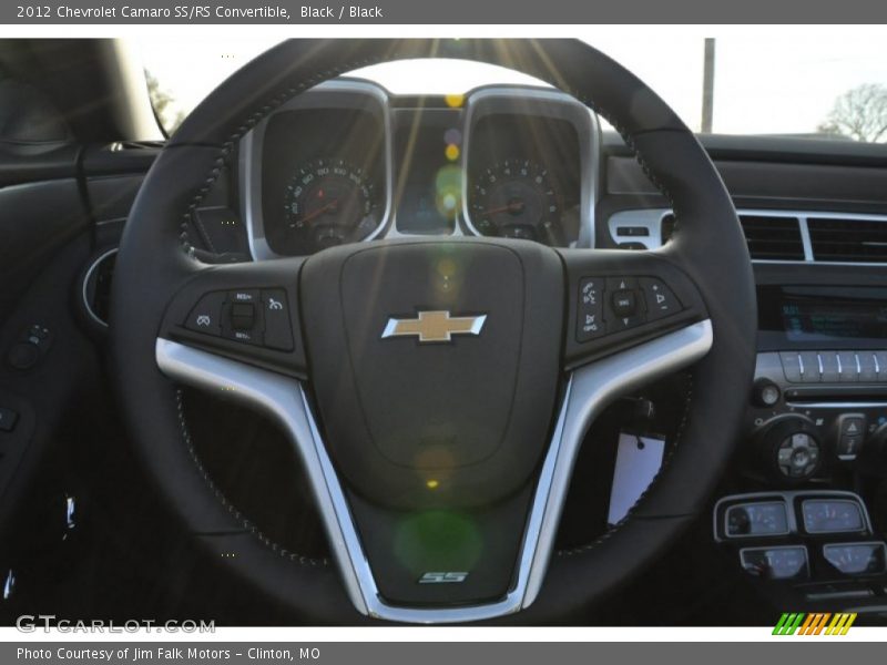 Black / Black 2012 Chevrolet Camaro SS/RS Convertible