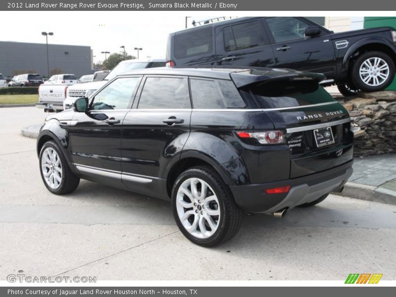 Sumatra Black Metallic / Ebony 2012 Land Rover Range Rover Evoque Prestige