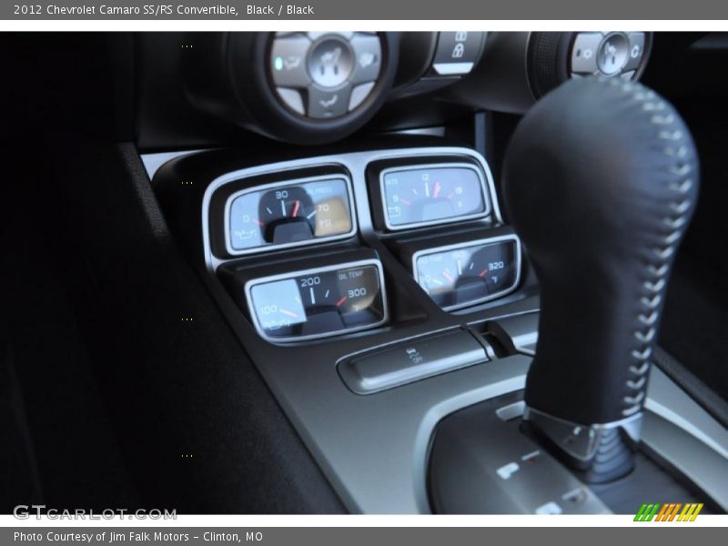 Black / Black 2012 Chevrolet Camaro SS/RS Convertible