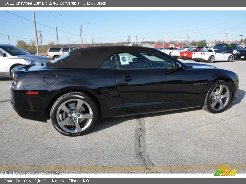 Black / Black 2012 Chevrolet Camaro SS/RS Convertible