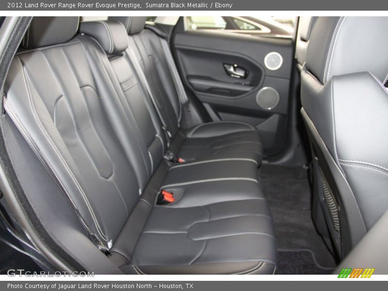  2012 Range Rover Evoque Prestige Ebony Interior