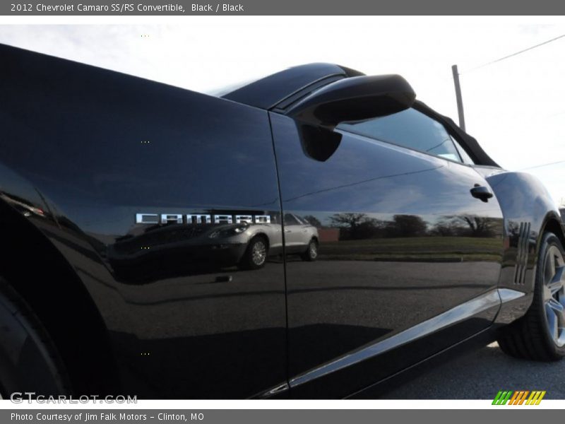 Black / Black 2012 Chevrolet Camaro SS/RS Convertible