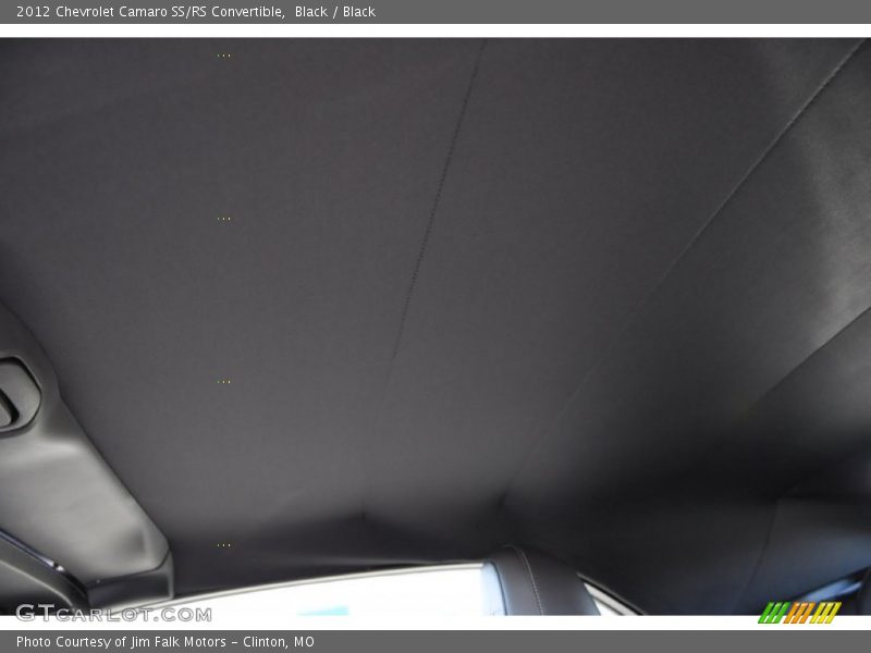 Black / Black 2012 Chevrolet Camaro SS/RS Convertible