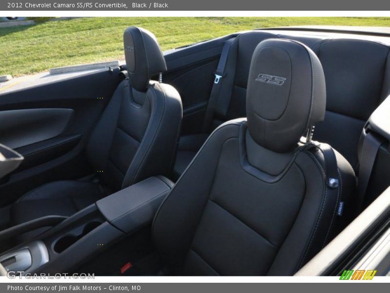 Black / Black 2012 Chevrolet Camaro SS/RS Convertible