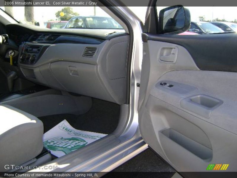 Cool Silver Metallic / Gray 2006 Mitsubishi Lancer ES