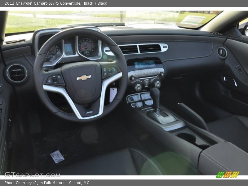 Black / Black 2012 Chevrolet Camaro SS/RS Convertible