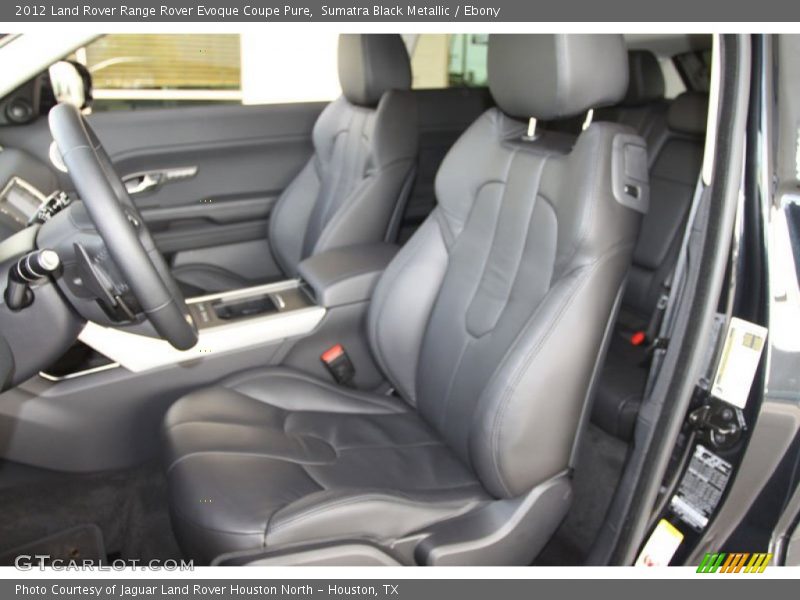  2012 Range Rover Evoque Coupe Pure Ebony Interior