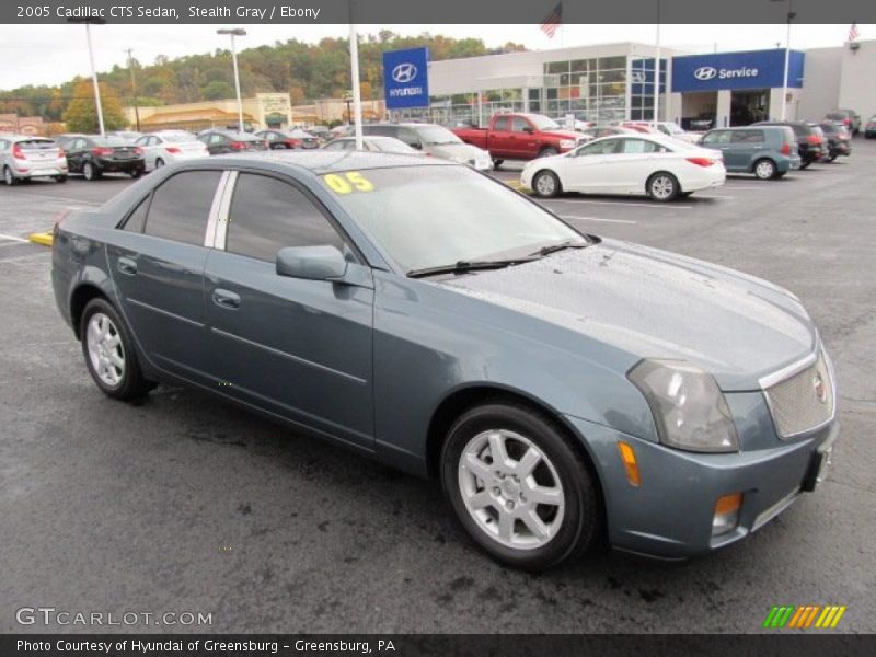 Stealth Gray / Ebony 2005 Cadillac CTS Sedan