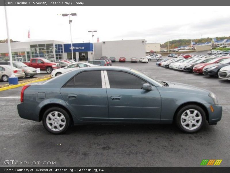 Stealth Gray / Ebony 2005 Cadillac CTS Sedan