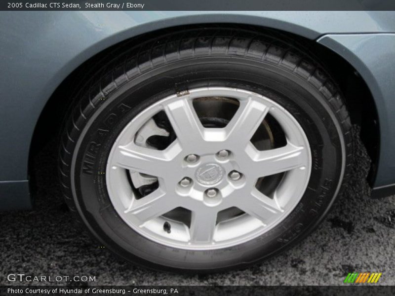 Stealth Gray / Ebony 2005 Cadillac CTS Sedan